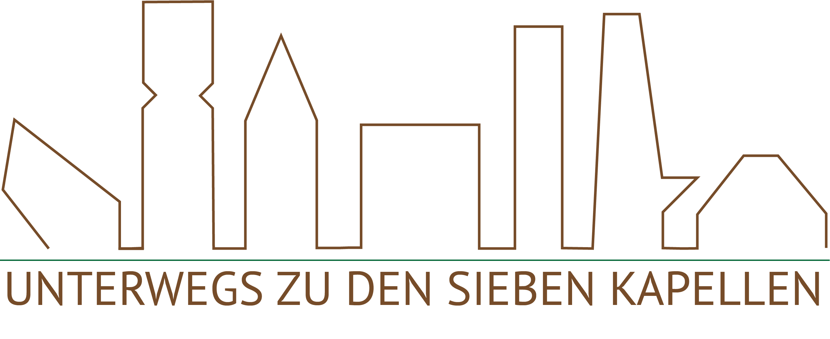 Logo Unterwegs zu den Sieben Kapellen